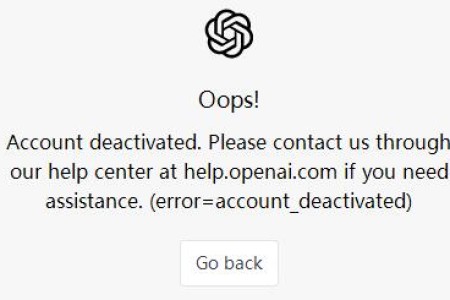 关于ChatGPT账号被封的分析